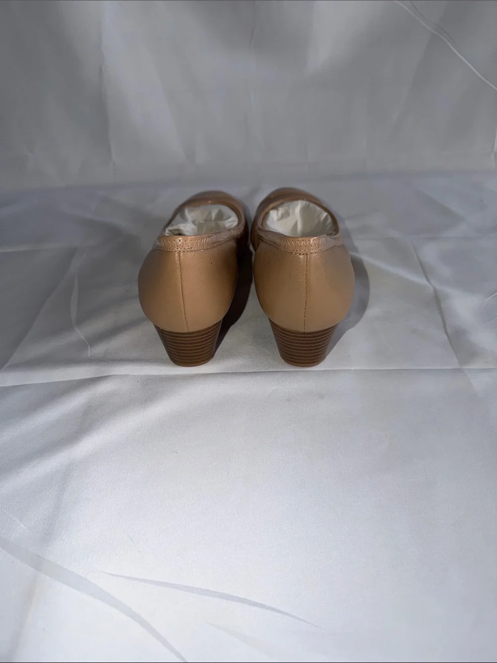 Cole Haan Elsie Cap Toe Wedge II Maple Sugar Patent Pumps Shoes Women's 10B NIB